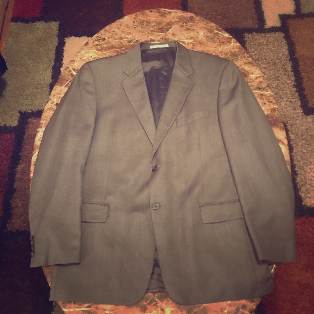 Joseph abboud suit gray